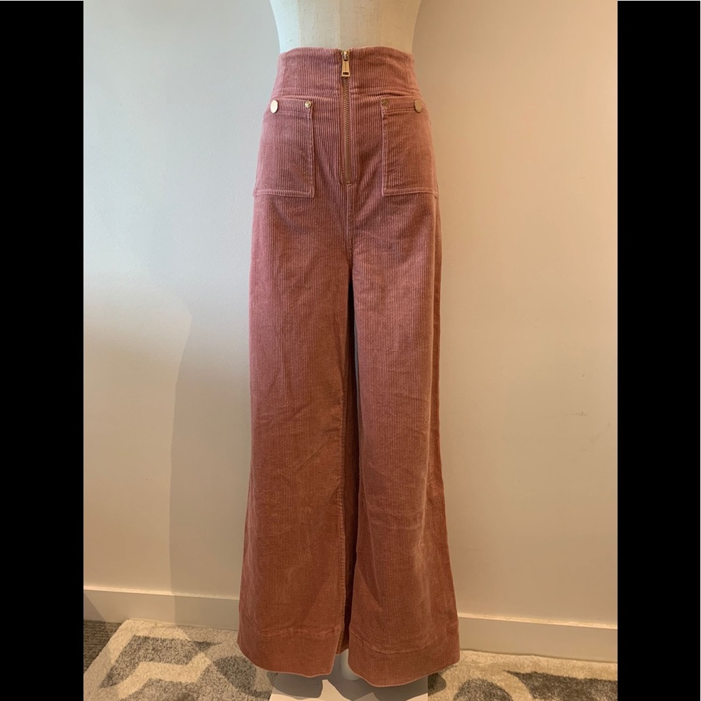 Alice McCall Bluesy Cord Jeans Blush Pink - Picture 3 of 16